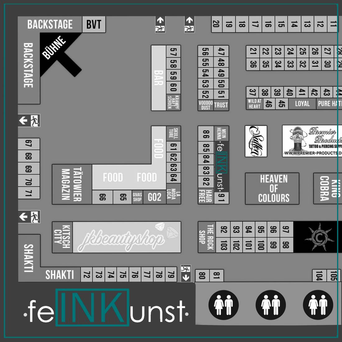 Hier findest Du unseren Stand auf der Tattoo & Lifestyle in Leipzig.