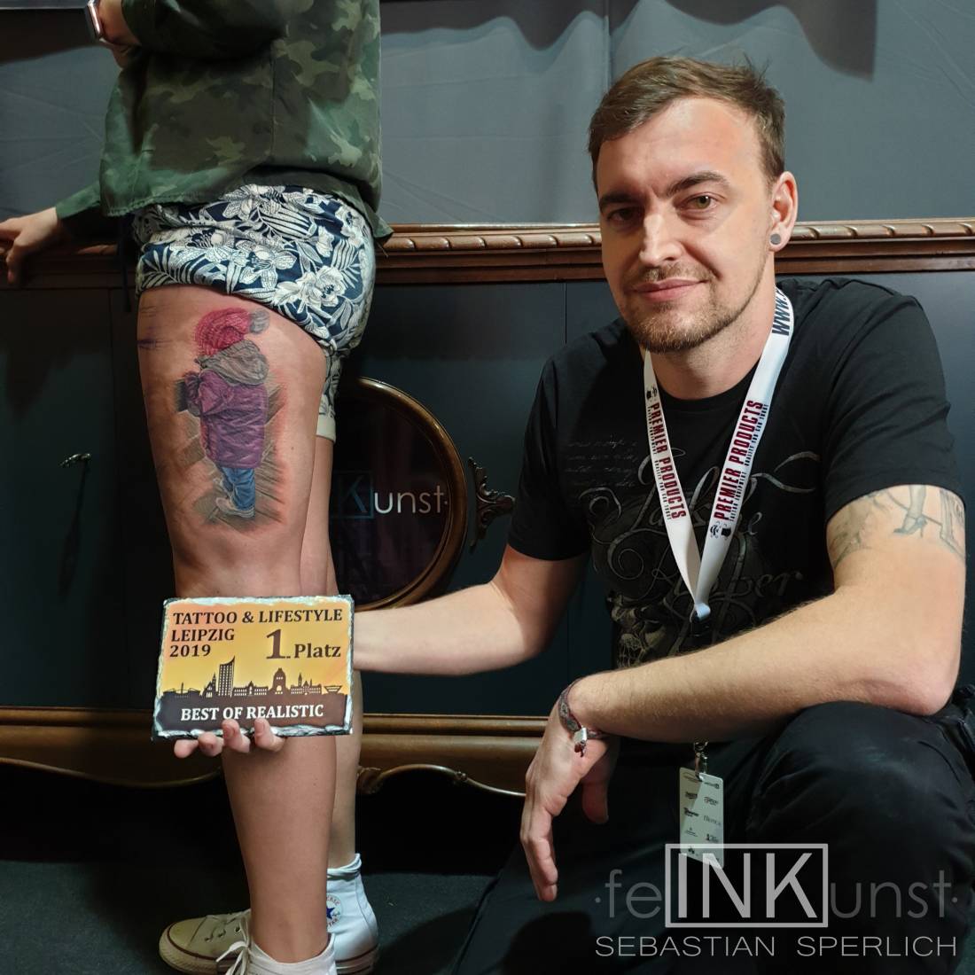 Sebastian Sperlich - 1. Platz Best of Realistic Tattoo & Lifestyle Leipzig 2019
