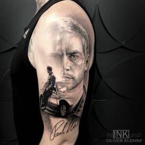 Paul Walker Tattoo